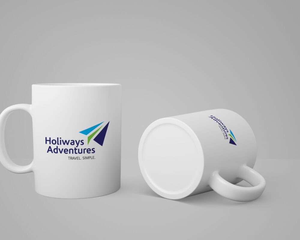 Custom branded promotional mug by Brand Extreme Kenya Ltd
