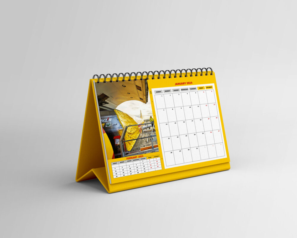 DHL Desktop Calenda by Brand extreme Kenya Ltd